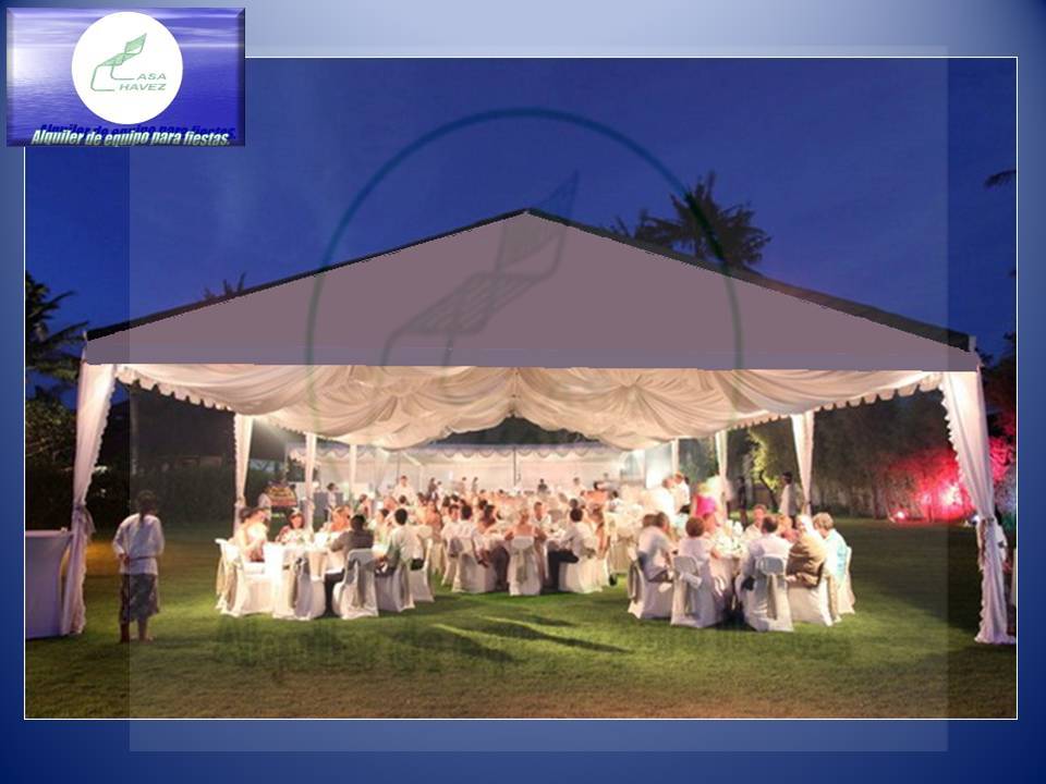 ALQUILER CARPA PARA BODA