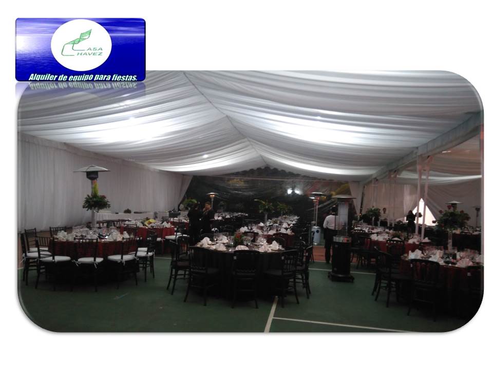 Carpa para boda  evento elegante