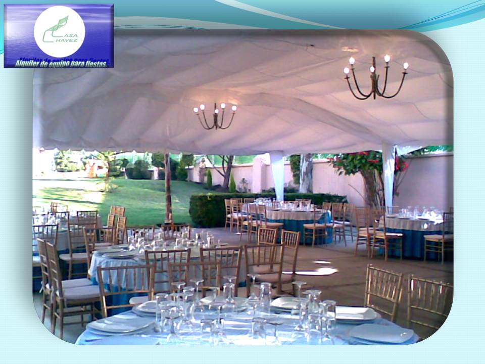 Carpa para boda