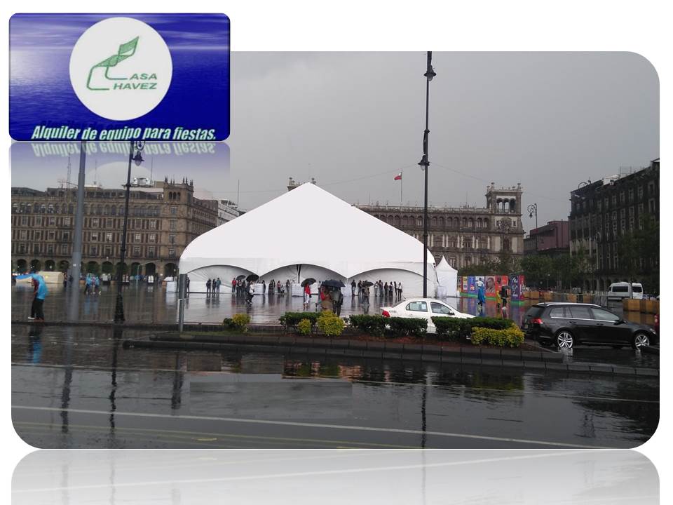 Carpa gigante domo 20m de boca