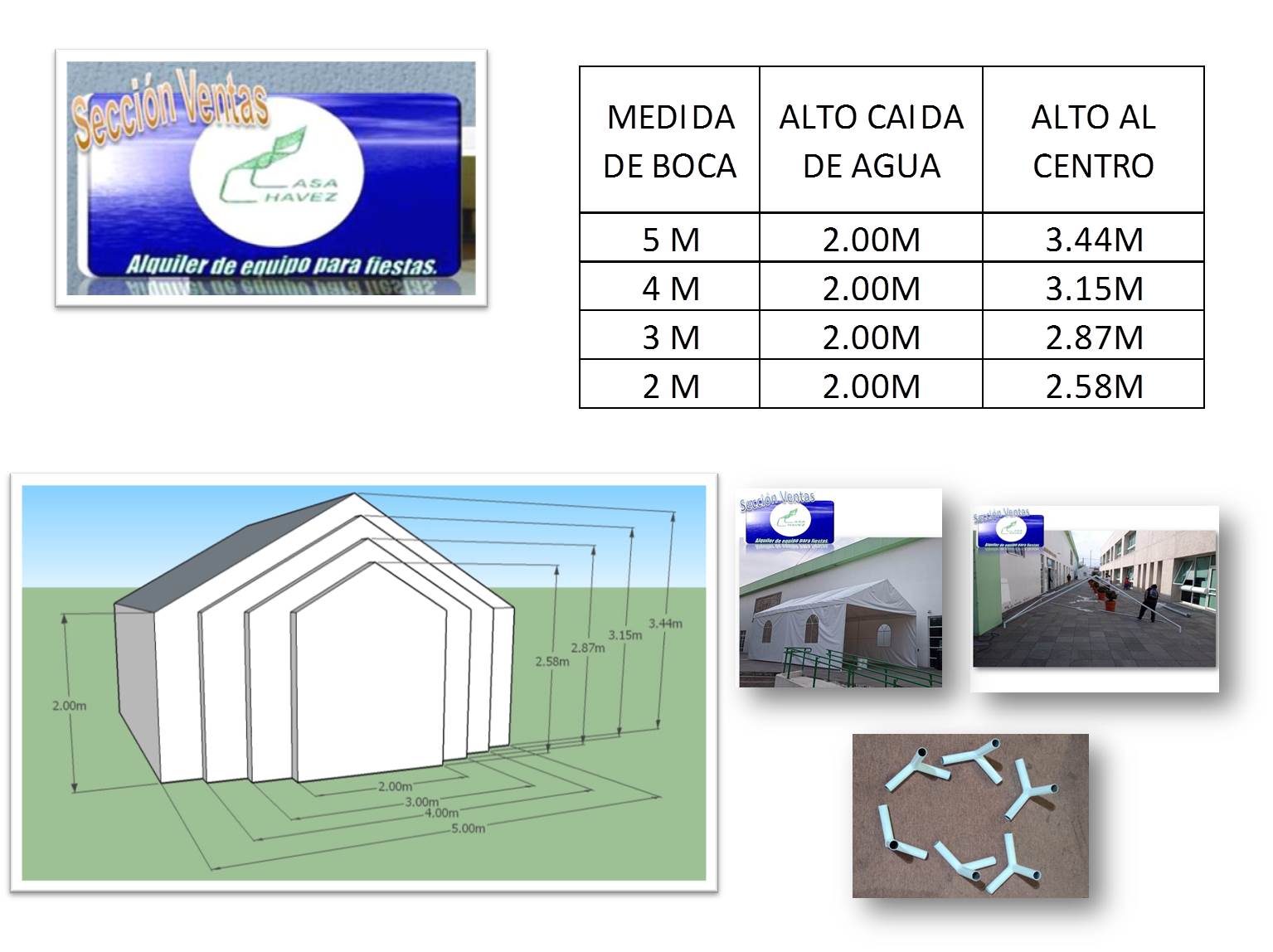 ALTURA DE LAS CARPAS CRUCETA